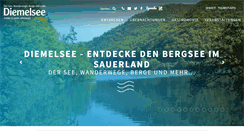 Desktop Screenshot of diemelsee.de